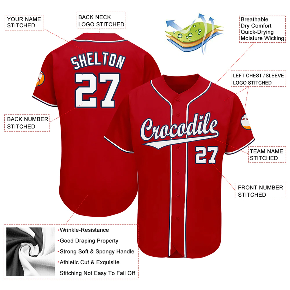 Sublimation Baseball Uniform Jersey Shirts
